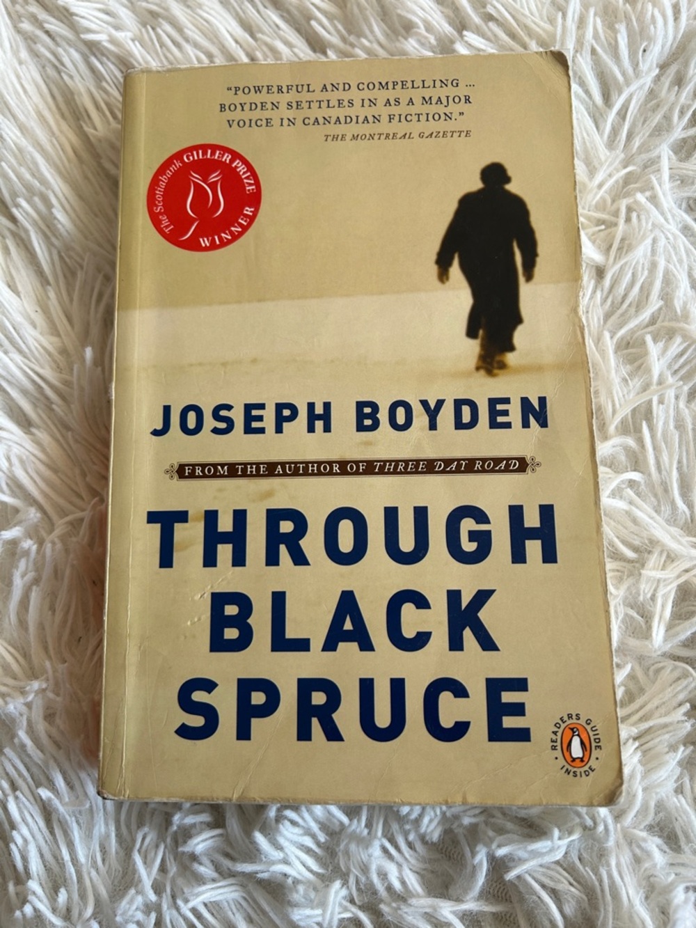 Joseph Boyden 'Through Black Spruce' Book